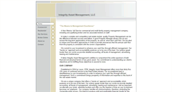 Desktop Screenshot of integrityassetmgmt.com